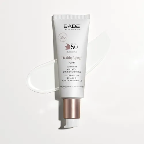 BABE PÄIKESEKAITSEKREEM HEALTHYAGING SPF50 40ML - Tootepilt 3