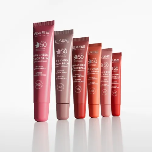 BABE HUULE- JA PÕSEPUNA PALSAM ROOSA SPF50 20ML - Tootepilt 6