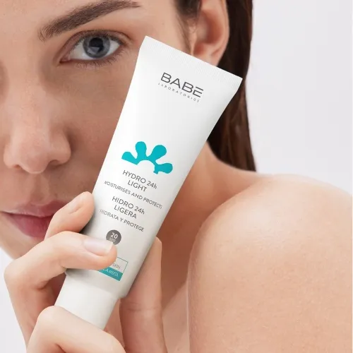 BABE NÄOKREEM KERGE 24H NIISUTAV SPF20 50ML - Tootepilt 4