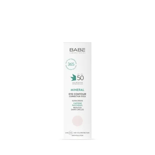 BABE MINERAALNE PÄIKESEKAITSEPULK SILMAALUSTELE SPF50 4G - Tootepilt 2