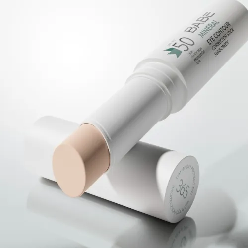 BABE MINERAALNE PÄIKESEKAITSEPULK SILMAALUSTELE SPF50 4G - Tootepilt 3