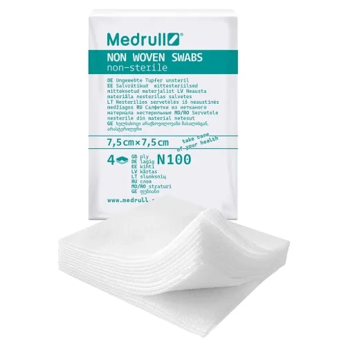 MEDRULL SALVRÄTID MITTEKOOTUD MITTEST. 7.5X7.5CM 4-KIHTI N100 - Tootepilt 