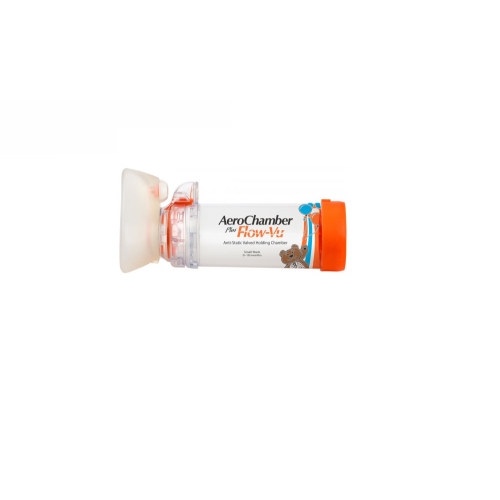 Product image of AEROCHAMBER PLUS FLOW-VU VÄIKESE MASKIGA VAHEMAHUTI 0-18KUUD
