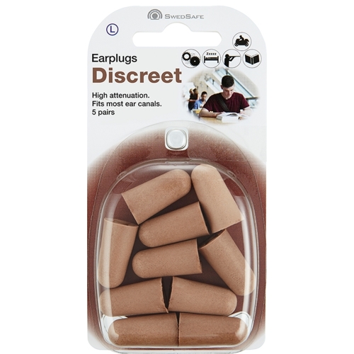 Product image of KÕRVATROPID SWEDSAFE DISCREET LARGE PEHMEST VAHUST BEEŽID N10 5-PAARI