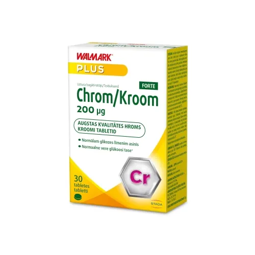 WALMARK KROOM TBL FORTE 200MCG N30