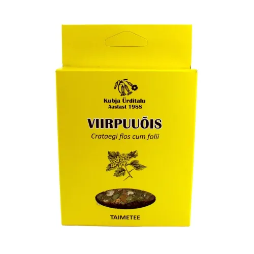 Product image of KUBJA VIIRPUUÕIED (CRATAEGI FLORES) 20G (KARP)