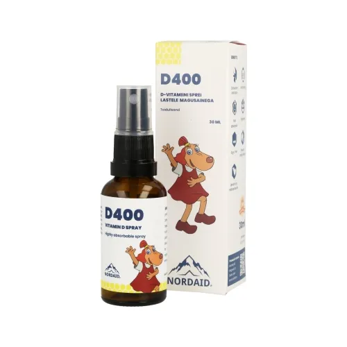 Product image of NORDAID D-VITAMIIN SUUKAUDNE SPREI 10MCG 30ML