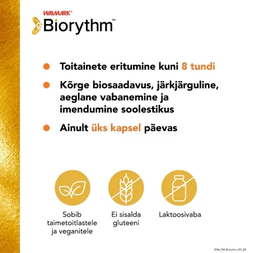 WALMARK BIORYTHM MAGNE B6 KAPSLID N30 - Tootepilt 3