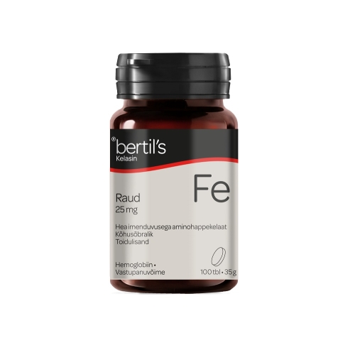 Product image of BERTILS RAUD TBL 25MG N100