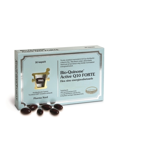 Product image of BIO-QUINONE ACTIVE Q10 FORTE CAPS 100MG N30
