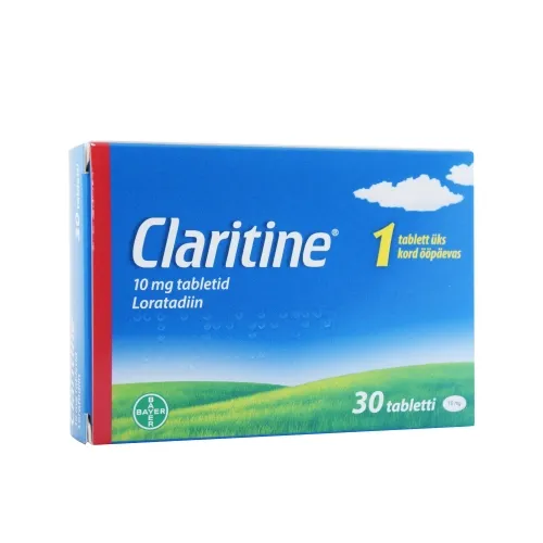 CLARITINE TBL 10MG N30 (TML) - Tootepilt 