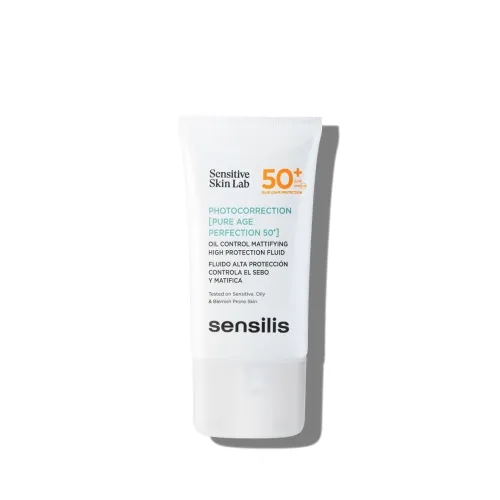 Product image of SENSILIS PURE AGE PÄIKESEKAITSE MATISTAV SPF50+ 40ML