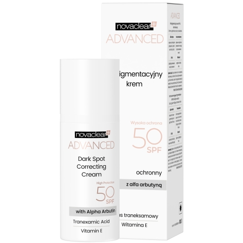 Product image of NOVACLEAR ADVANCED NÄOKREEM PIGMENDILAIKUDELE SPF 50+ 50ML