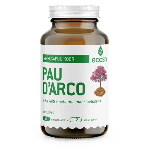 Product image of ECOSH PAU D'ARCO SIPELGAPUU KOORE KAPSLID N90
