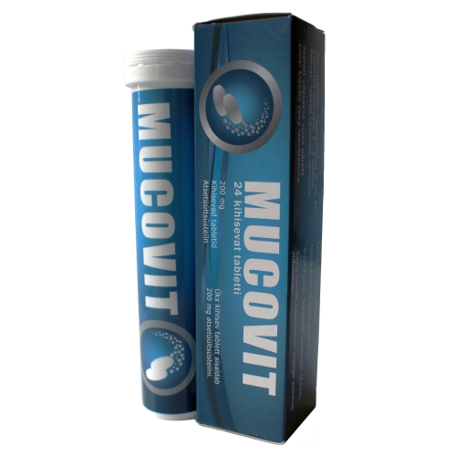 Product image of MUCOVIT KIHISEV TBL 200MG N24