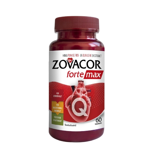Product image of Zovacor Forte Qmax N60 tabletid