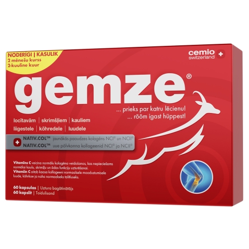 Product image of CEMIO GEMZE 2X TUGEVAM KAPSLID N60