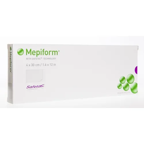 Product image of MEPIFORM SILIKOONPLAASTER STERIILNE 4X30CM N5