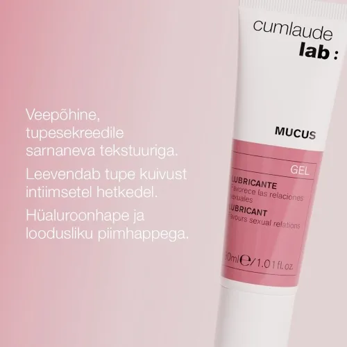 CUMLAUDE MUCUS INTIIMPIIRKONNA LUBRIKANT 30ML - Tootepilt 2