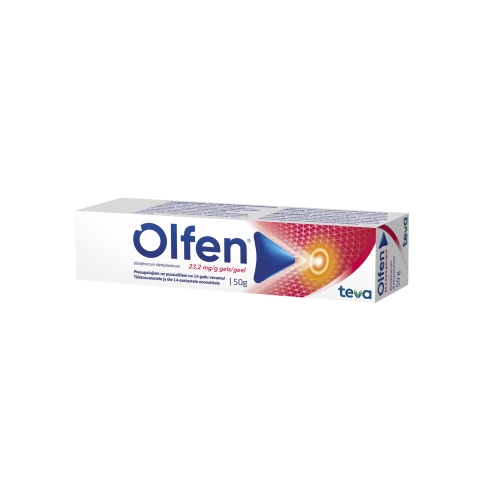 Product image of OLFEN GEEL 23,2MG/G 50G