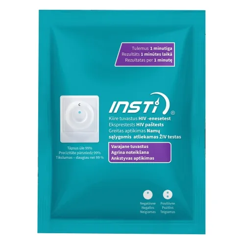 INSTI KIIRTEST- HIV TUVASTAMISEKS N1 - Tootepilt 