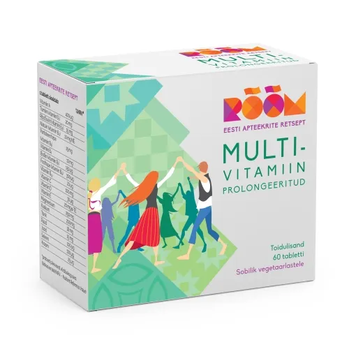 Product image of RÕÕM MULTIVITAMIIN PROLONGEERITUD TBL N60