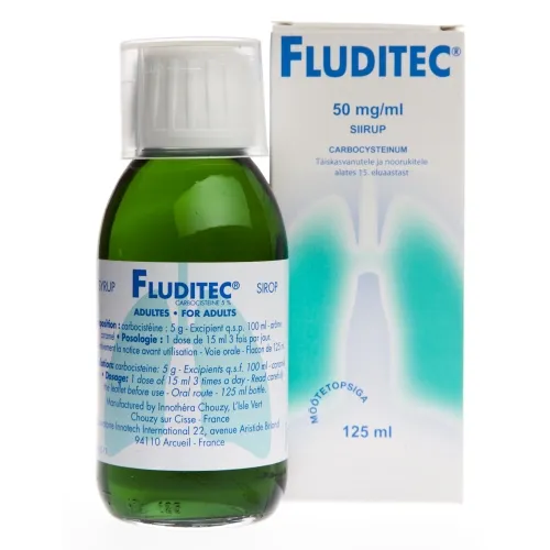 Product image of FLUDITEC SIR 50MG/ML 125ML