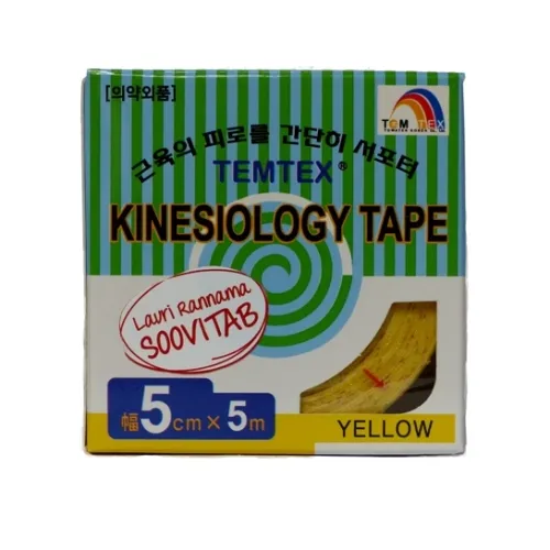 Product image of TEMTEX KINESIOLOOGILINE TEIP 5CMX5M KOLLANE N1