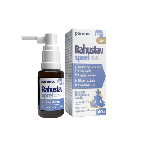Product image of PARENE RAHUSTAV SPREI 40ML