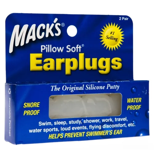Product image of KÕRVATROPID MACK'S SILIKOONIST TÄISKASVANUTELE N4 2 PAARI