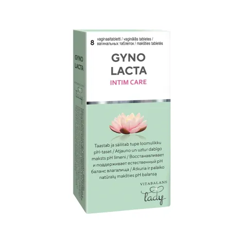 Product image of GYNOLACTA VAGINAALTABLETT 50MG N8