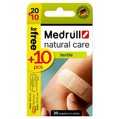 MEDRULL PLAASTER NATURAL CARE N20+10    - Tootepilt 