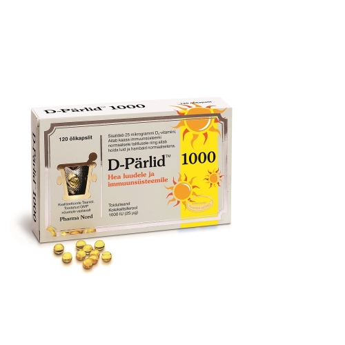 Product image of D-PÄRLID 1000 KAPSLID N120