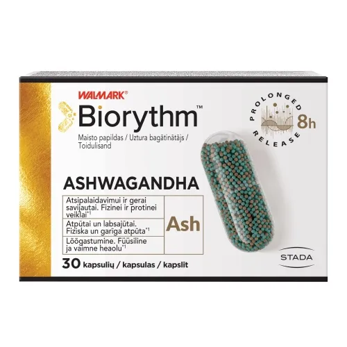 Product image of WALMARK BIORYTHM ASHWAGANDHA KAPSLID N30