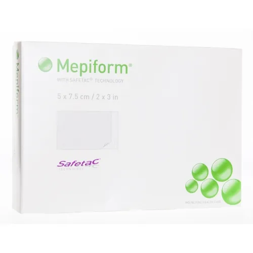 Product image of MEPIFORM SILIKOONPLAASTER STERIILNE 5X7,5CM N5