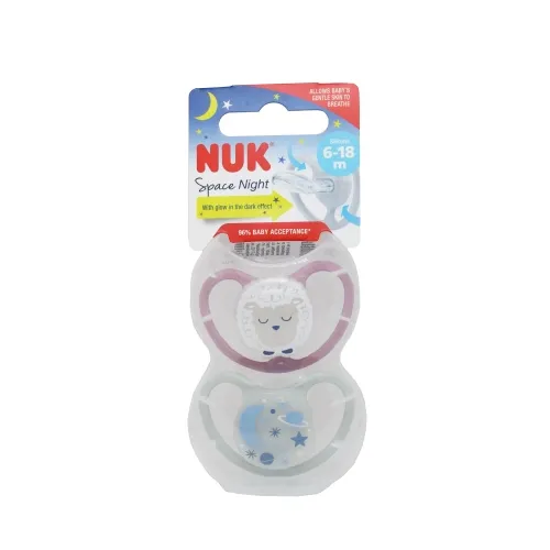Product image of NUK UNELUTT SPACE SILIK. 6-18 KUUD N2