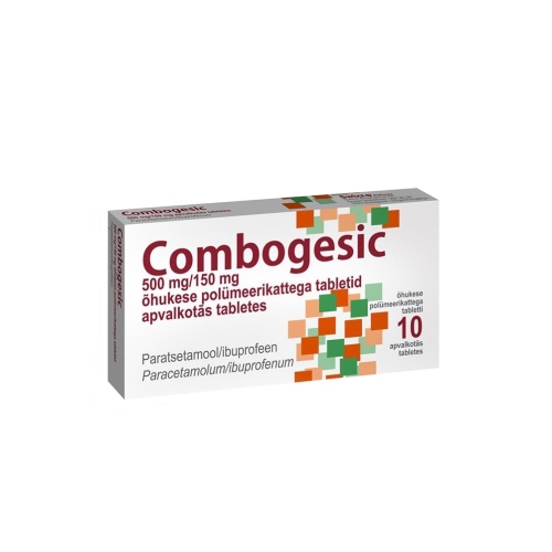 Product image of COMBOGESIC KAETUD TBL 500MG+150MG N10