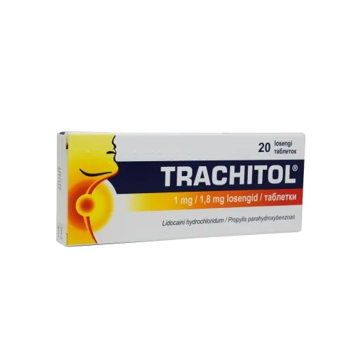 TRACHITOL LOSENG 1MG+1,8MG N20 - Tootepilt 