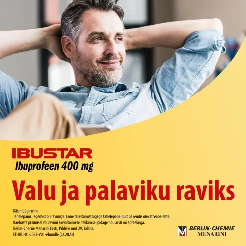 IBUSTAR TBL 400MG N10 - Tootepilt 2