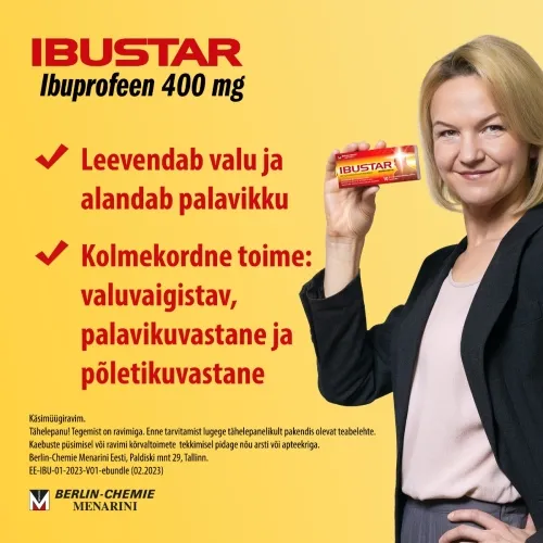 IBUSTAR TBL 400MG N10 - Tootepilt 3
