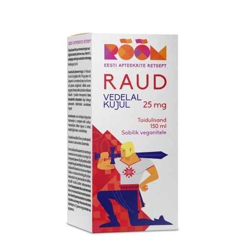 Product image of RÕÕM RAUD VEDELAL KUJUL 25MG 150ML