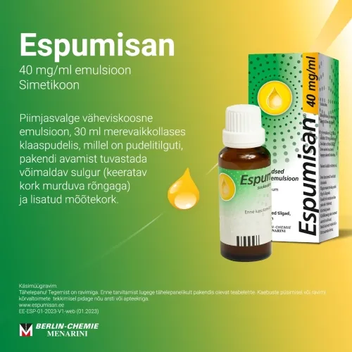 ESPUMISAN L EMULSIOON 40MG/ML 30ML - Tootepilt 1