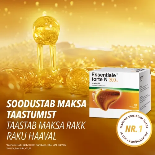 ESSENTIALE FORTE N CAPS 300MG N90 - Tootepilt 3