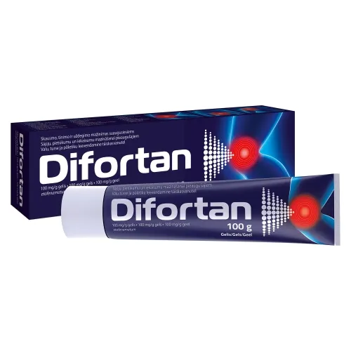 DIFORTAN GEEL 100MG/G 100G N1 - Tootepilt 