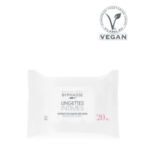 Product image of BYPHASSE INTIIMPUHASTUSRÄTIKUD NEUTRAL PH N20