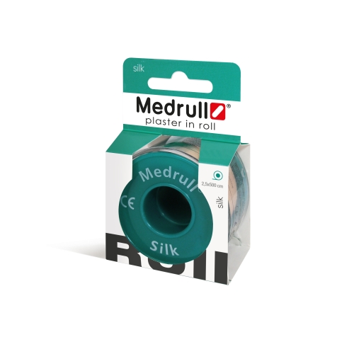 Product image of MEDRULL RULLPLAASTER SILK 2,5X500CM KARBIS
