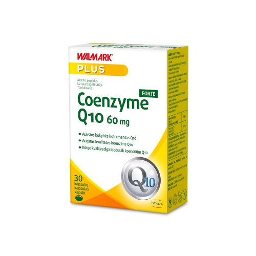 Product image of WALMARK KOENSÜÜM Q10 FORTE 60MG KAPSLID N30