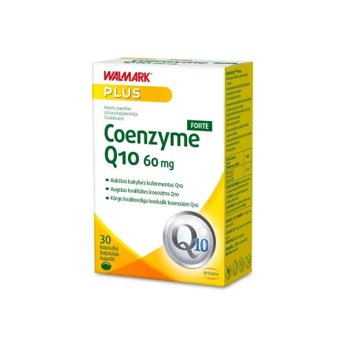 WALMARK KOENSÜÜM Q10 FORTE 60MG KAPSLID N30