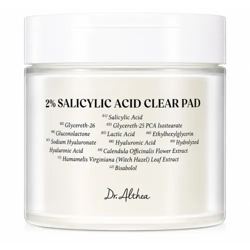 Product image of DR. ALTHEA 2% SALICYLIC ACID KOORIVAD NÄOPADJAD 65TK
