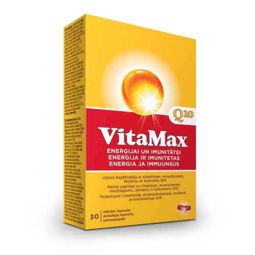 Product image of VITAMAX Q10 KAPSLID N30